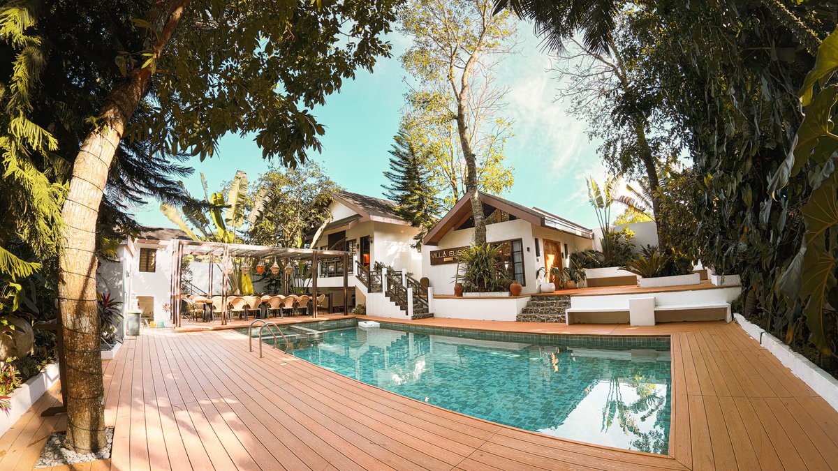 Villa Elisa Bucal private villa pool deck
